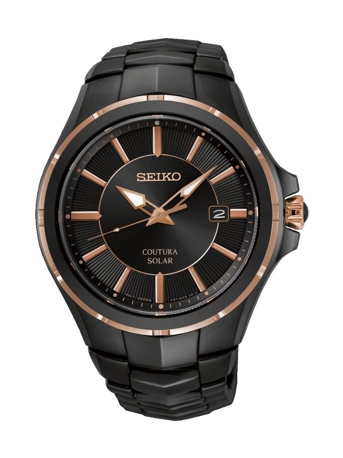 Seiko SNE516P Coutura Solar Dress Bracelet Band G.W Cox My Jeweller