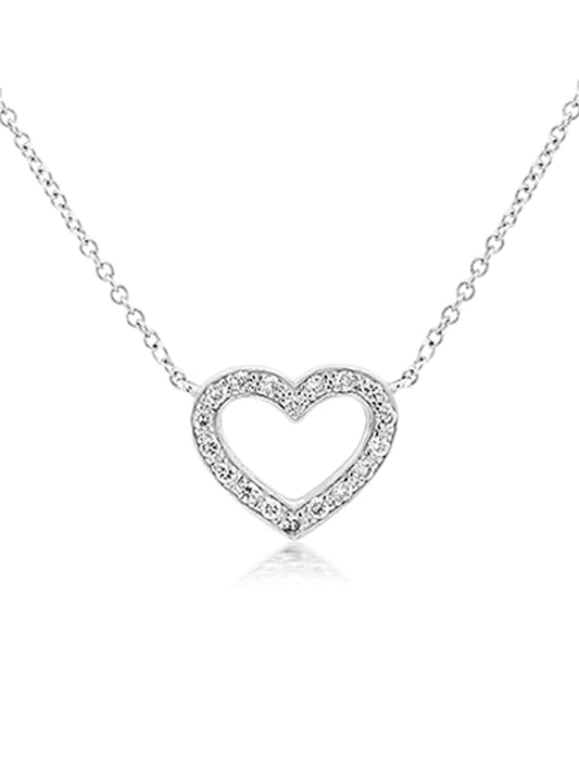 White Gold Diamond Necklace