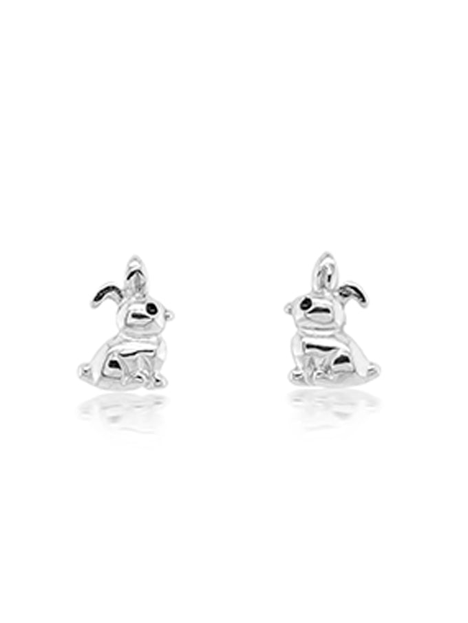 Sterling Silver Rabbit Earrings