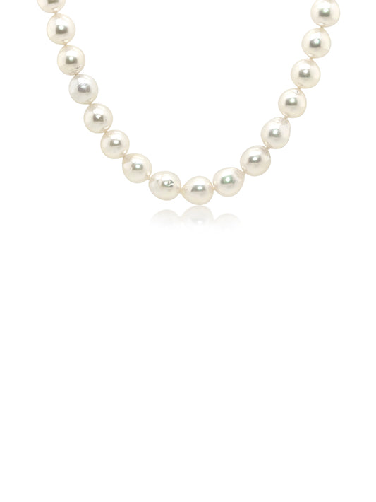 7.5-8mm Akoya Baroque Knotted Pearl 45cm Necklet