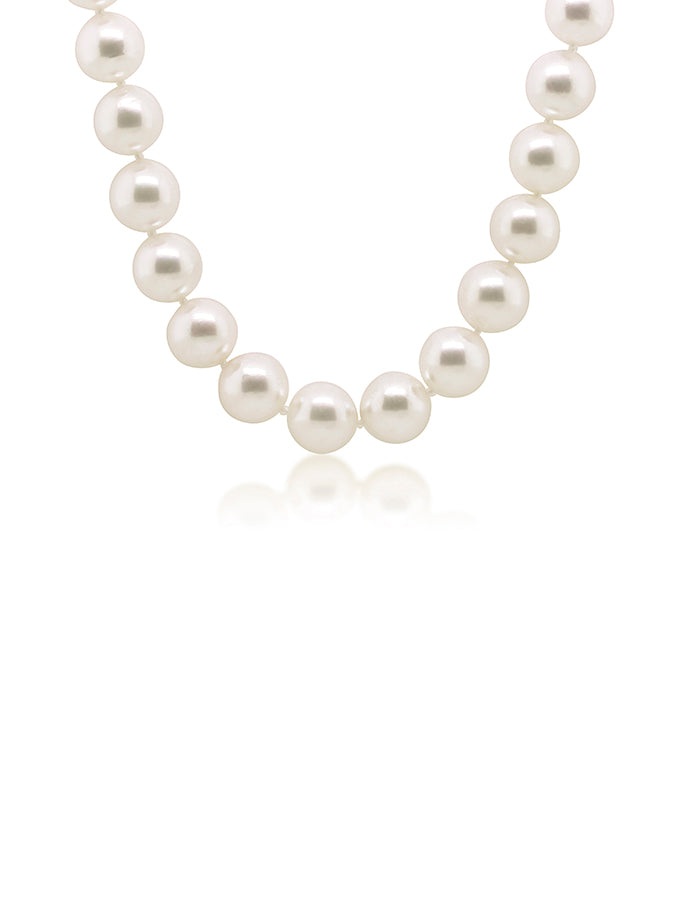 Akoya Cultured Knotted pearls, 6.5-7mm, 45cm