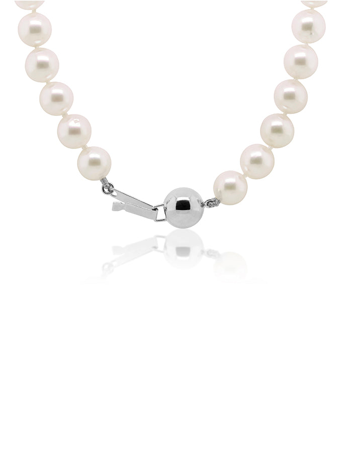 Akoya Cultured Knotted Pearls, 7.5-8mm, 43cm