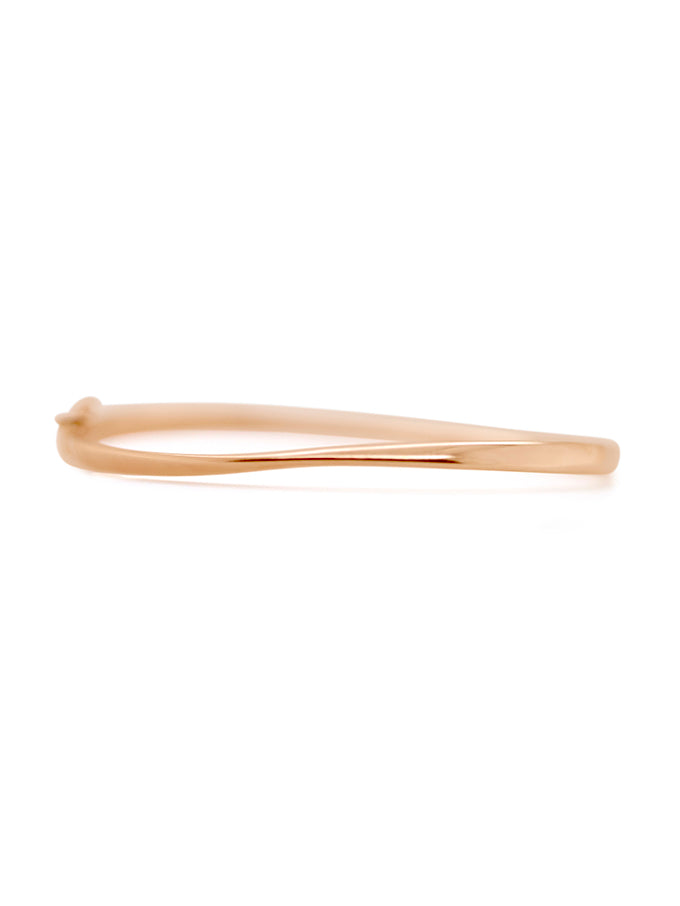 Classic Rose Gold bangle, 9 Carat.