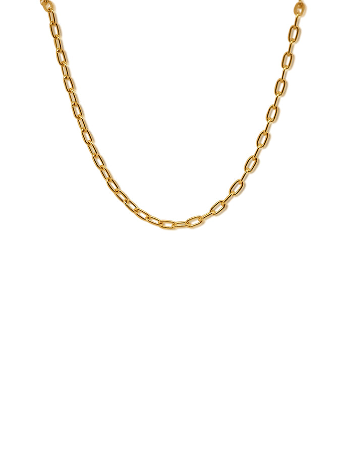 Elongated Trace Chain 9 Carat Yellow Gold 2.3m, 45cm