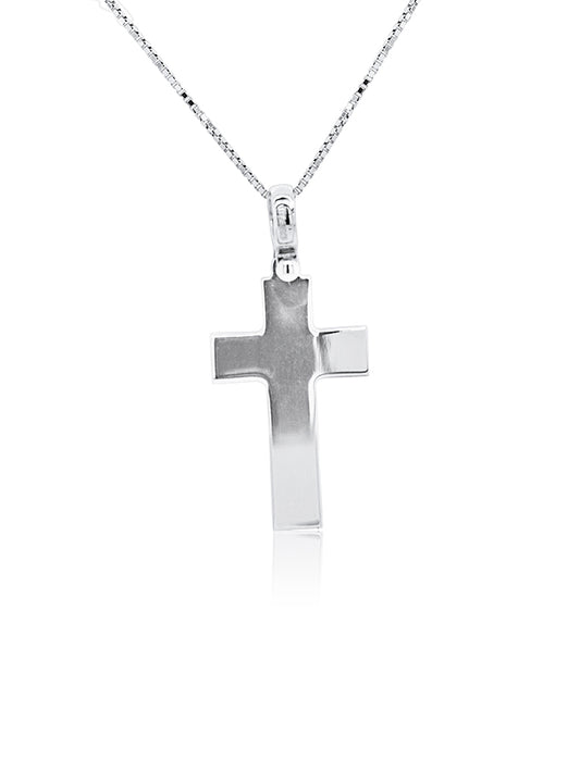 White Gold Cross