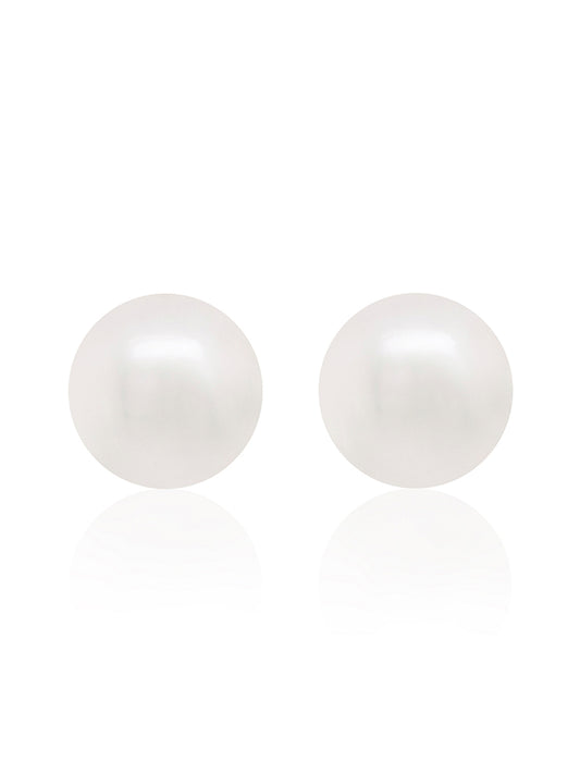 Iridescent Tahitian Pearl stud earrings