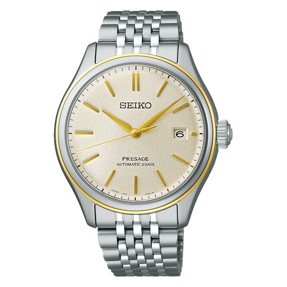 Seiko SPB478J Presage Classic Automatic with a Bracelet Band