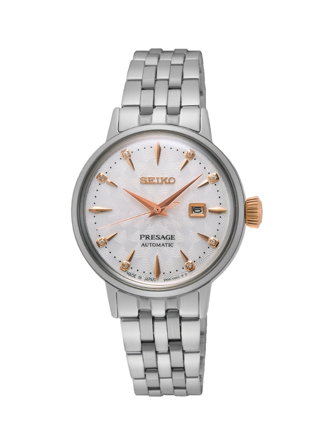 Seiko SRE009J Diamond Set Presage, Bracelet Band