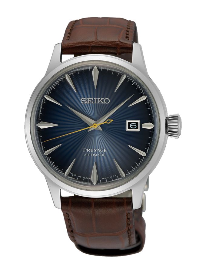 Seiko SRPK15K Presage Cocktail Time, Leather Band