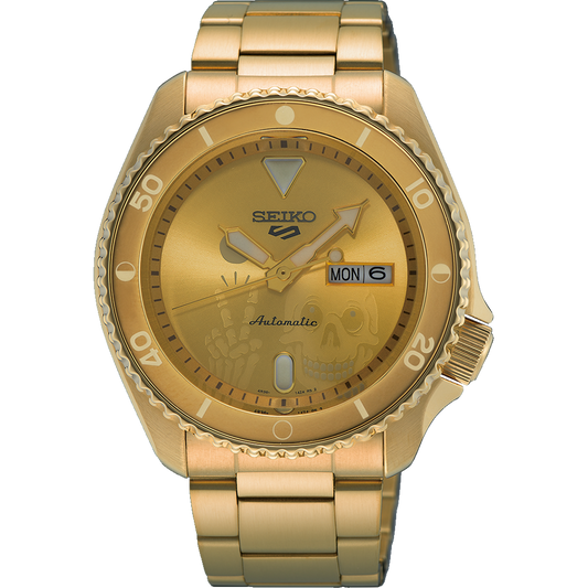 Seiko 5 SRPL26K Kentaro Yoshida Limited Edition, Gold Plated