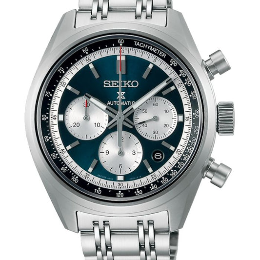 Seiko SRQ051J Prospex, Gts auto date chrono ss b/let watch.