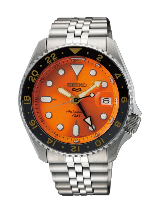 Seiko 5 SSK005K Automatic G.M.T, Bracelet Band