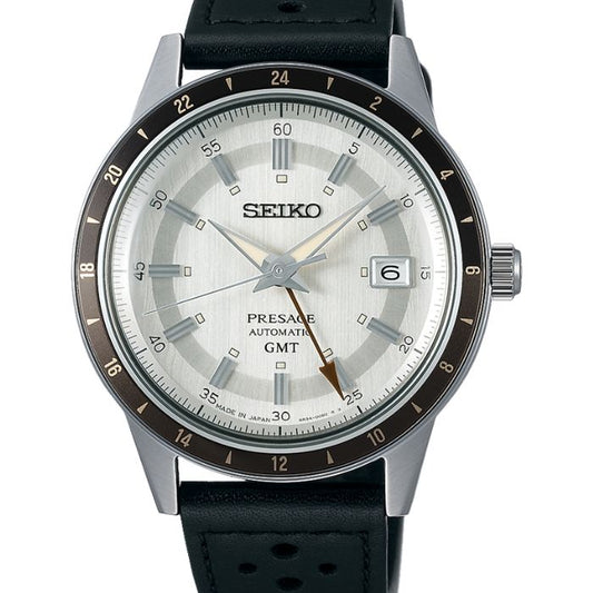 Seiko Presage SSK011J Automatic GMT, Leather Strap