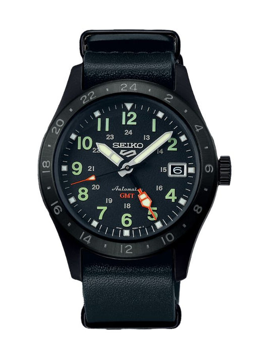 Seiko 5 SSK025K Automatic GMT Watch
